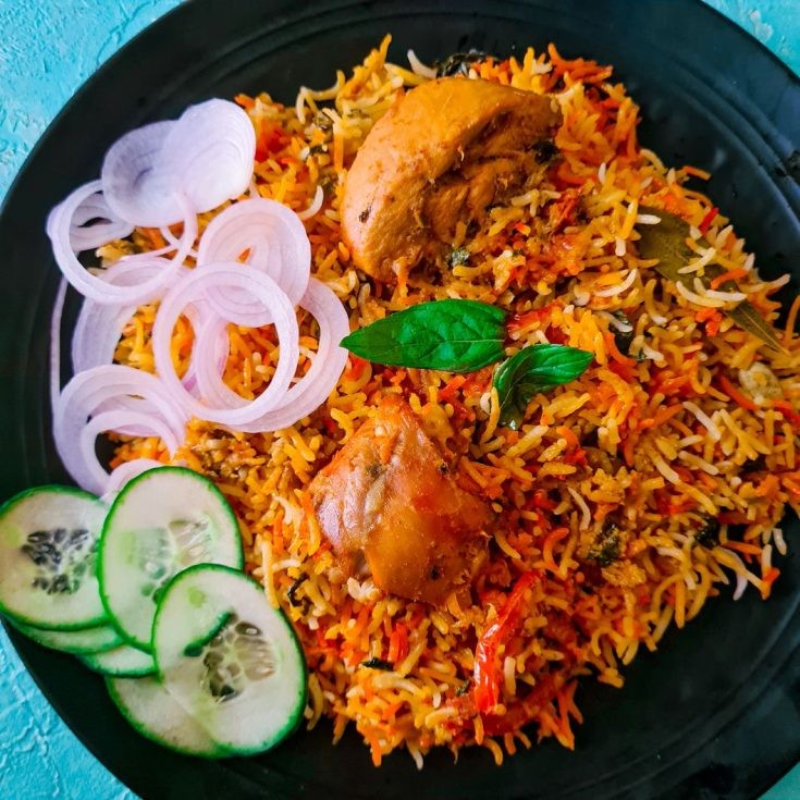 Chicken Biryani (non neg) half