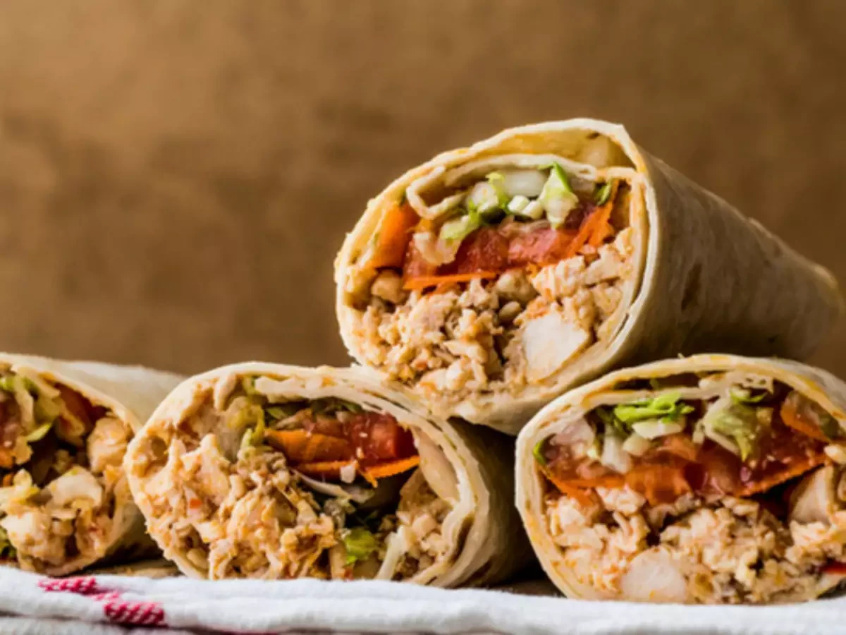 Chicken Shawarma roll (non veg) full
